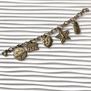 Vintage 50’s Stanley Stanhome charm novelty bracelet